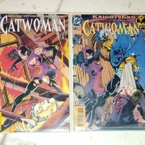 Catwoman Comic Book Set Of 2